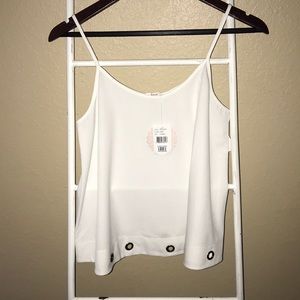 X-SML ivory colored tank from Nordstrom.